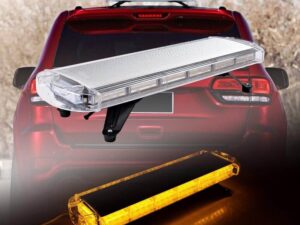 100cm Yellow Light Vehicle Roof Top Warning Strobe Flash Light