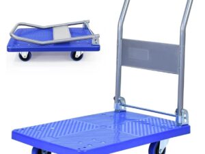 100kg Heavy Weight King Single Platform Trolley 48x68cm