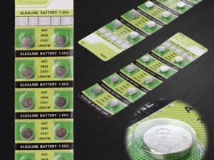10pc AG7 1.55v Alkaline Batteries