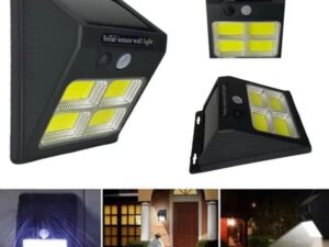 112LED Motion Sensor Solar Wall Lamp