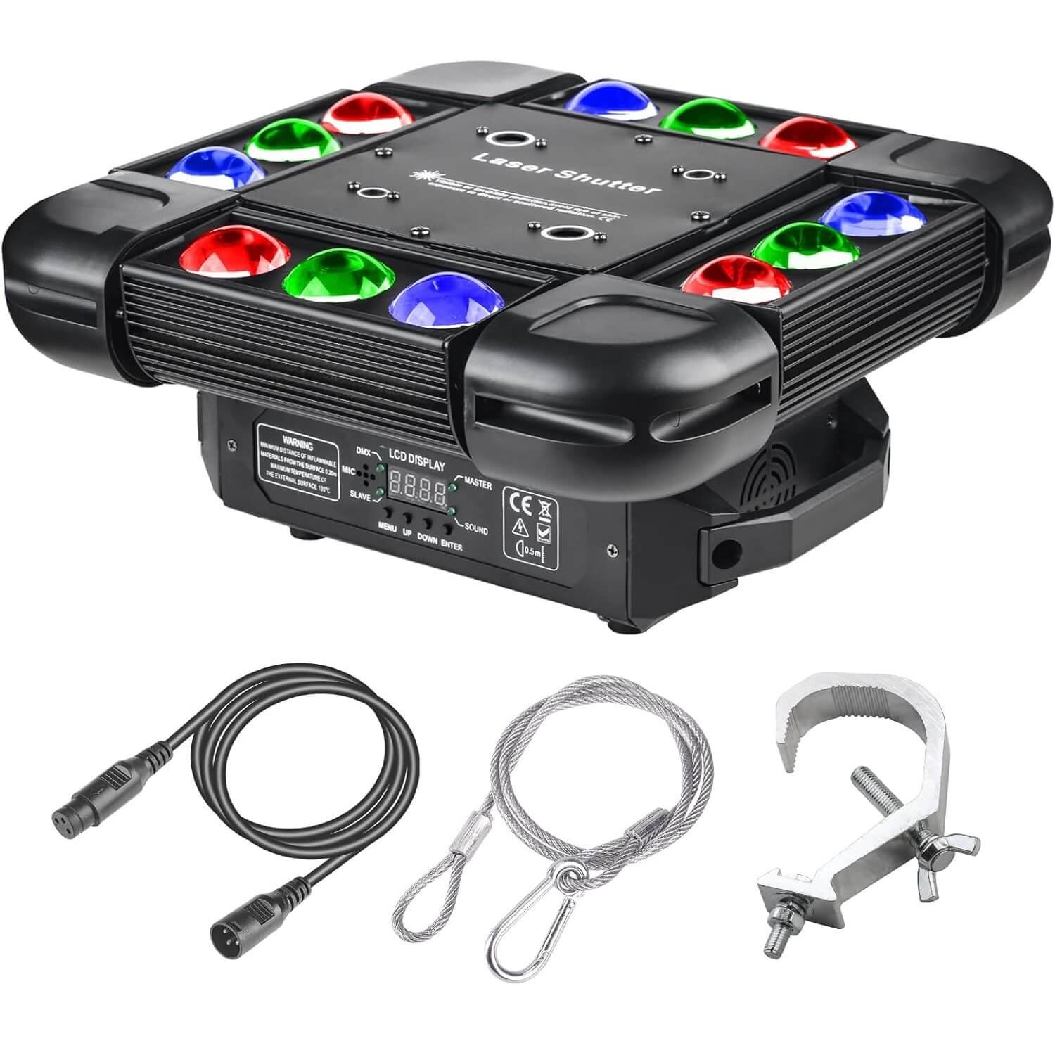 12LED RGBW Moving Head Light