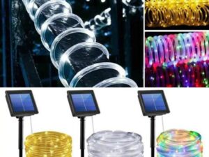 12m 100 LED Solar Color Light Strip