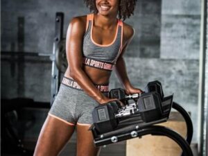 15KG Rubber Hex Dumbbell