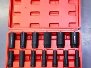 15pc 1/2 Impact Socket Set