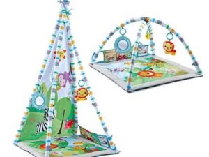 2 In 1 Baby Activity Play Gym and Removable Tent