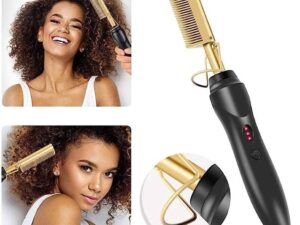2 in 1 Electric Hair Styling Comb and Straightener