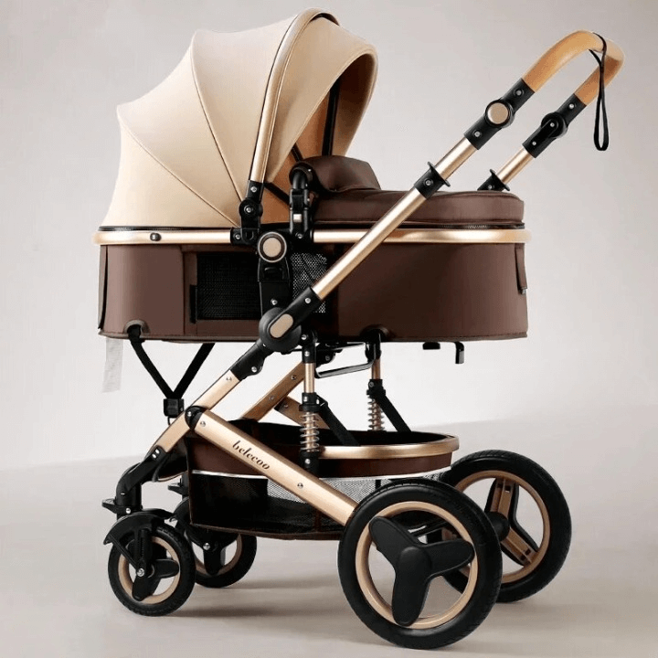 2 in 1 Foldable Pram Baby Stroller