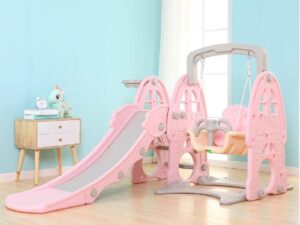 2 in 1 Kids Swing Slide