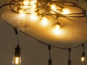 20 LED Bulb String Lights - 20m