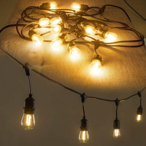 20 LED Bulb String Lights - 20m
