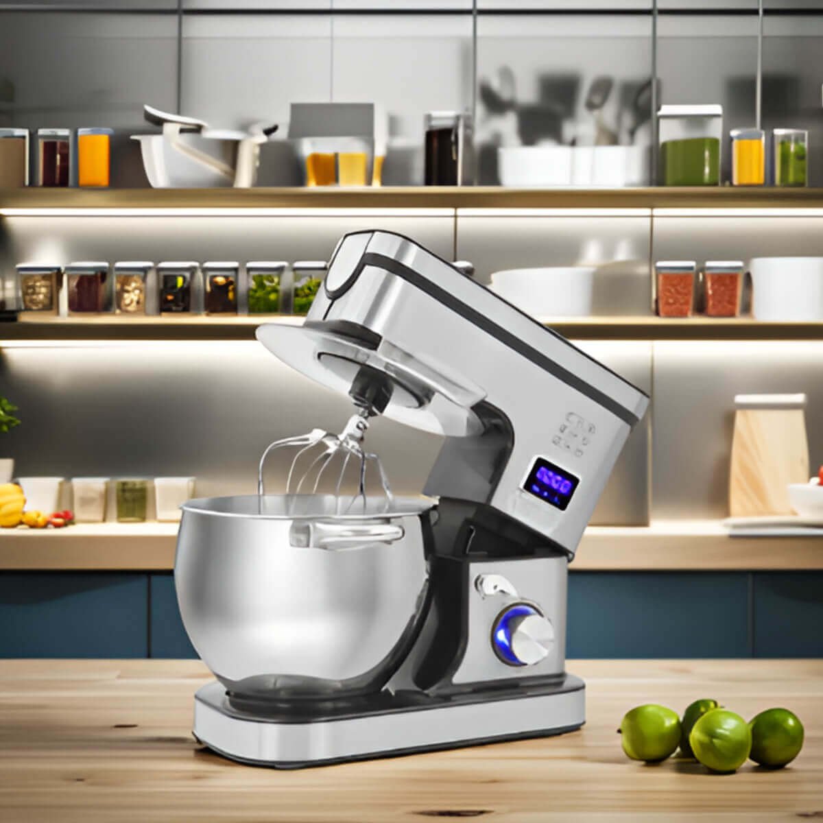 2000W Stainless Steel Stand Mixer With 12L Bowl