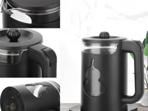 2.0L Electric Glass Kettle with 360° Rotational Base