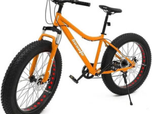 26 inch Large Frame Black Fat Tire Bicycle