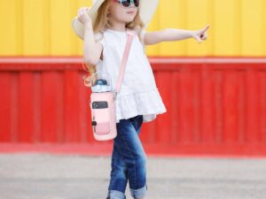 2L Water Bottle Pouch with Shoulder Strap