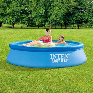 2m Round Inflatable Above Ground Portable Outdoor Family Swimming Pool