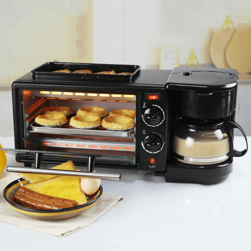 3 in 1 Mini Oven Electrical Breakfast Maker 3 in 1 Mini Oven Electrical Breakfast Maker