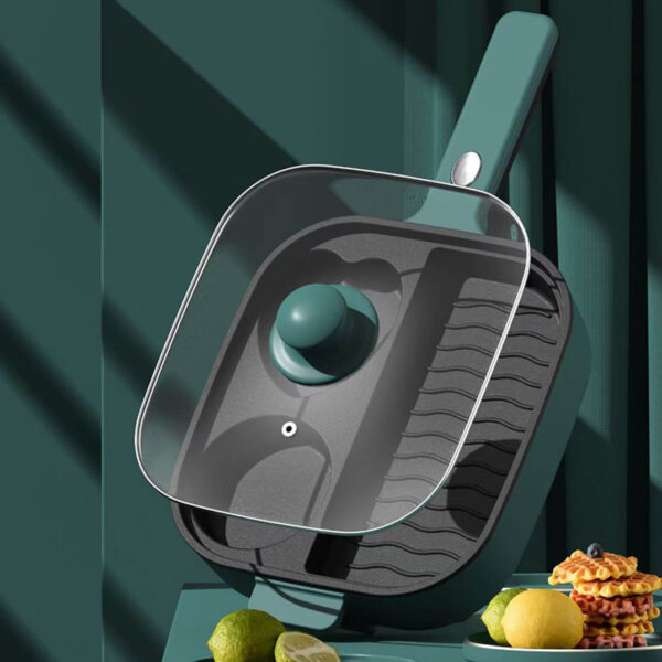 3 In 1 Non-Stick Frying Pan