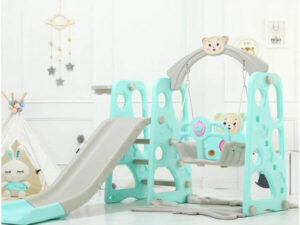 3 in 1 Swing and Slide Set for Kids