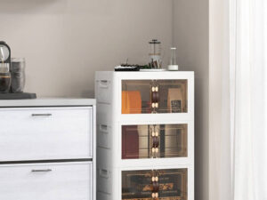 3 Layer Stackable Storage Box Organisers