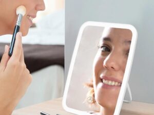 3 Level Lighting Makeup Mirror With LED Light