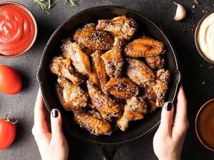 3 Piece Cast Iron Induction Frying Pan Set