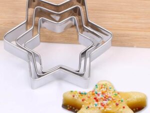 3 Pieces Stainless Steel Cookie Cutter