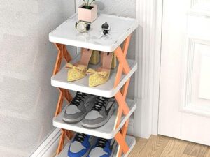 3 Tier Shoe Stackable Storage Rack Organizer
