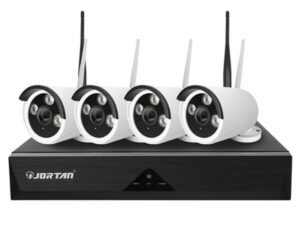 4 Channel 4 Ways Wireless CCTV Camera Surveillance Kit