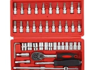 46pcs 1/4-Inch Driven Socket Set