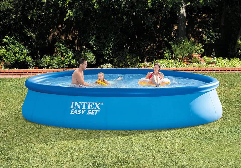 4m Round Inflatable Above Ground Portable Outdoor Family Swimming Pool