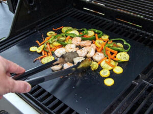 5 Pieces Non Stick Reusable Barbecue Grill Mat
