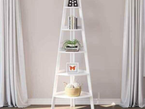 5 Tier Ladder Corner Shelf