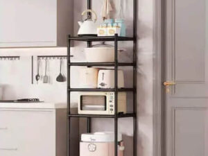5 Tier Metal Kitchen Organizer Rack