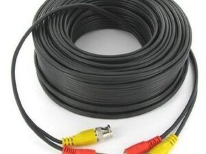 50m Power and Video CCTV Camera Cable