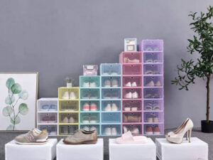6 Piece Stackable Shoe Organizer