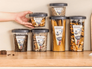6 Pieces Vacuum Food Storage Containers