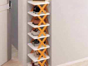 6 Tier Shoe Stackable Storage Rack Organizer