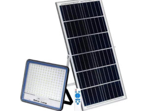 600W Solar Powered LED Flood Light With Panel and Remote