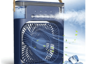 7 Colours LED Portable Air Cooler Fan