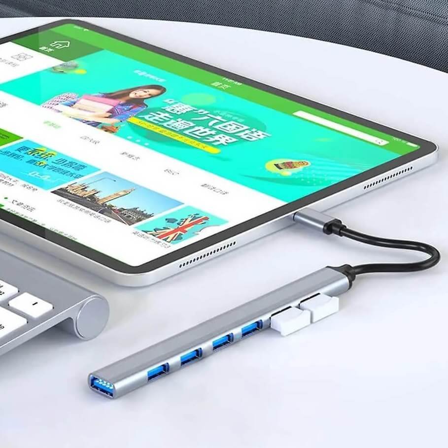 7 In 1 Type C Hub USB 3.0 Docking Station