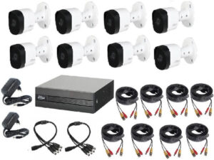8 Channel 8 Way Wireless CCTV Camera Surveillance Kit
