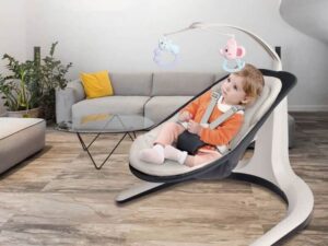 Baby Electric Rocking Swing Chair 2 in 1 with Melodious Music
