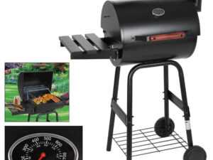 BBQ Grill Barrel with ThermoLock and Massive Chimney