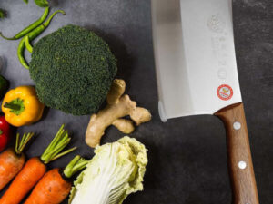 Blade Chopper with Wooden Handle