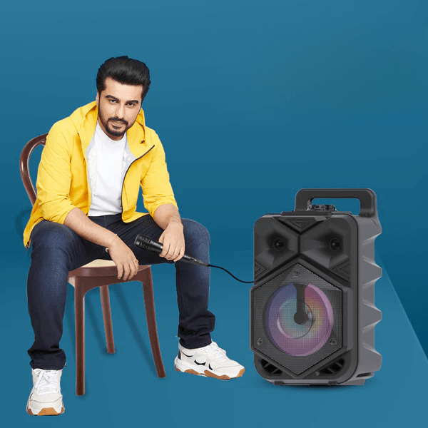 Bluetooth Speaker with Wireless Mic