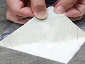 Butyl Glue plus Aluminum Foil Waterproof Tape 500mm 5M