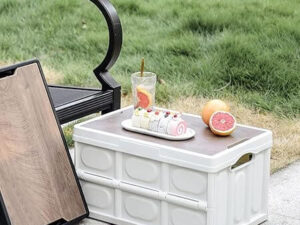 Collapsible Picnic Basket with Handle