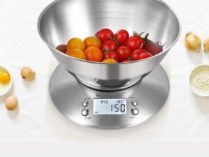 Digital Kitchen Scale Bowl with Timer
