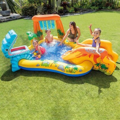Dinosaur Inflatable Pool Play Center