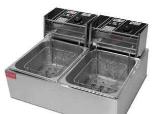 Double Electric Deep Fryer 6L